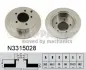 Задній гальмівний (тормозний) диск Nipparts N3315028 (фото 1)