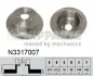 Задній гальмівний (тормозний) диск Nipparts N3317007 (фото 1)
