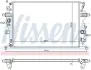 Радиатор интеркулера nissens 606607