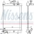 Радиатор интеркулера nissens 617554
