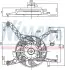 NISSENS FORD Вентилятор радіатора B-MAX 1.4, 1.6 12-, FIESTA VI 1.25, 1.4, 1.6 08- Nissens 85751 (фото 1)