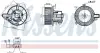 Вентилятор салону nissens 87877