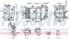 Компресор кондиціонера nissens 891109