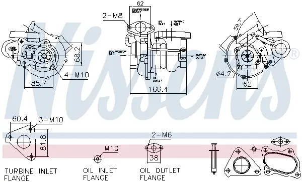 Компресор nissens 93732