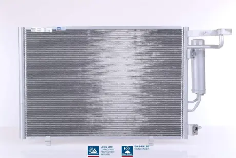 Радіатор кондиціонера Nissens 940524