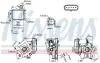 Клапан EGR nissens 98524