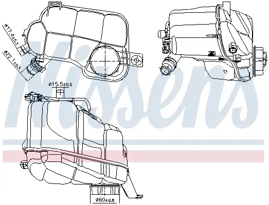 Бачок компенсаційний First Fit nissens 996297