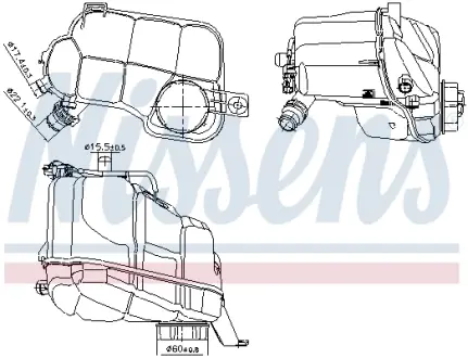 Бачок компенсаційний First Fit nissens 996297
