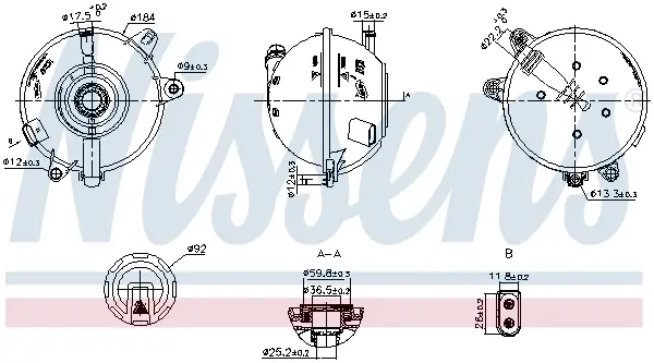 Бачок компенсаційний First Fit nissens 996324