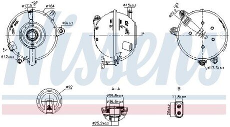 Бачок компенсаційний First Fit nissens 996324