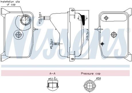 Бачок компенсаційний nissens 996353