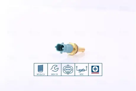 Датчик, температура охолоджуючої рідини nissens 207019 Chevrolet Малибу