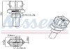Датчик, температура охолоджуючої рідини nissens 207076