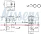 Клапан кондиціонера First Fit Nissens 999457 (фото 1)