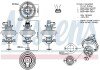 Клапан рецеркуляції відпрацьованих газів nissens 98208