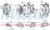 Компресор кондиціонера First Fit Nissens 890757 (фото 7)