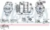 Комплект сцепления в сборе nissens 890759