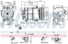 Компресор кондицiонера nissens 890211