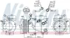Компресор кондиціонера nissens 890235