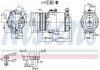 Компресор кондиціонера nissens 89042