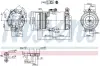 Комплект сцепления в сборе nissens 89042