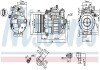 Компресор кондиціонера nissens 890552