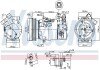 Компресор кондиціонера nissens 890586