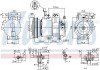 Компресор кондиціонера nissens 890621