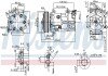 Компресор кондиціонера nissens 890743