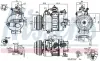Комплект сцепления в сборе nissens 890792