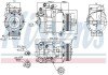 Компресор кондиціонера nissens 89116