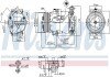 Компресор кондицiонера nissens 89215