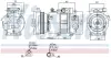Компресор кондицiонера nissens 89292