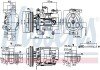 Компресор кондиціонера nissens 89351