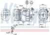 Компресор кондицiонера nissens 89392