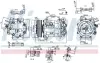 Комплект сцепления в сборе nissens 89404