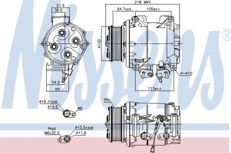 Компресори кондицiонерiв nissens 89242