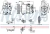 Компрессор кондиционера First Fit Nissens 890767 (фото 7)