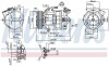 Компрессор кондиционера nissens 890138