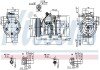 Компрессор кондиционера nissens 89533