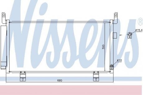 Конденсер кондиціонера nissens 940437