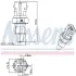 NISSENS CITROEN датчик температури води Berlingo, Jumpy, Jumper, Fiat Scudo, Peugeot 306/405/406/605, Partner, Expert Nissens 207014 (фото 5)
