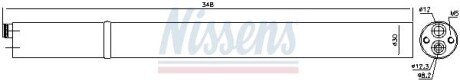 Осушитель кондиционера AUDI;SEAT;SKODA;VW nissens 95366