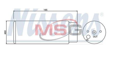 Осушитель nissens 95380