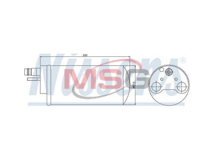 Осушувач кондиціонера nissens 95341