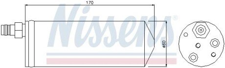 Осушувач кондиціонера nissens 95363