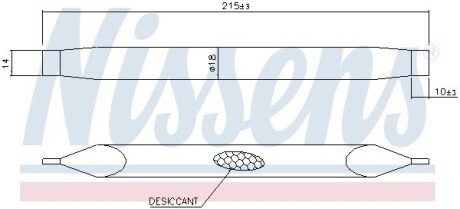 Осушувач кондиціонера nissens 95771