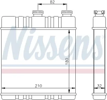 Отопитель nissens 72660