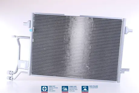 Радиатор кондиционера A4 / PASSAT5 MT/AT 97-01 (пр-во) nissens 94207