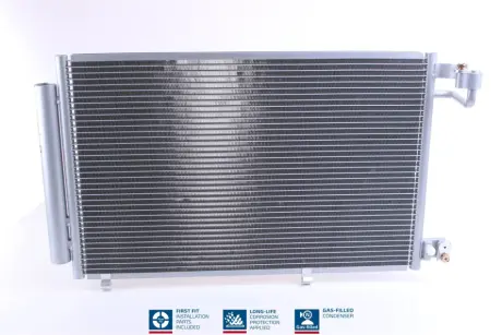 Радiатор кондицiонера nissens 940108 Форд Fiesta 6